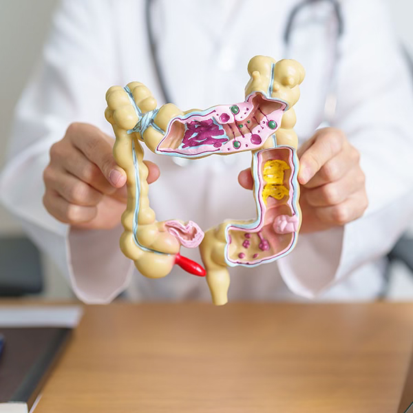 blurry photo of sunset over ocean with logo on top